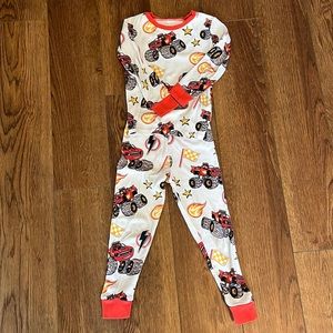 Boys size 5 Blaze PJs
